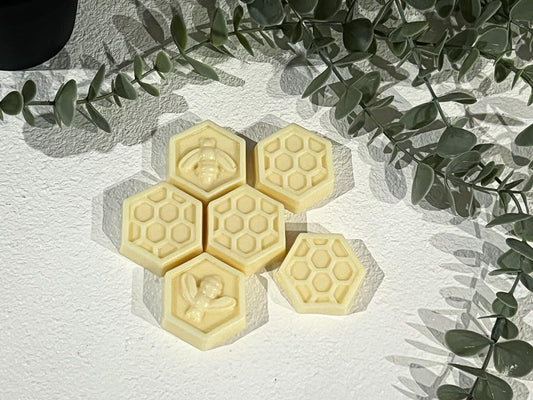 6x Mini Bee Hive Soaps